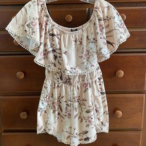 floral romper
